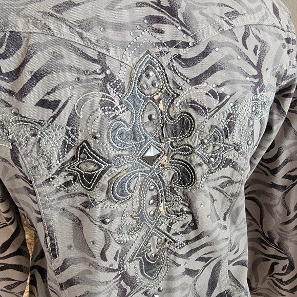 Rock 47 By Wrangler Jacket Sz M - Picture 4 of 6